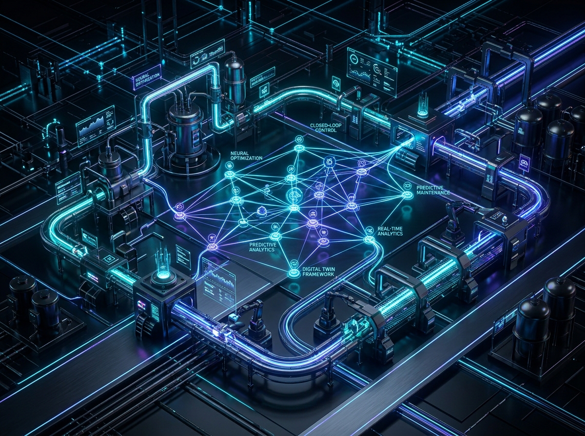 Closed-Loop Digital Twin & Industrial AI Optimization Network